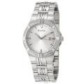 Bulova Men's 'Diamonds' Stainless Steel Quartz Watch