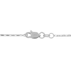 14k White Gold 18-inch Reflection Box Chain 