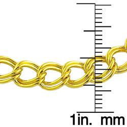 14k Yellow Gold 7-mm Charm Bracelet