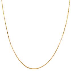 14k Rose Gold 16-inch Venetian Box Chain