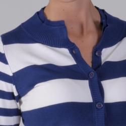 Journee Collection Junior's Striped Cardigan