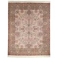 Asian Hand-knotted Royal Kerman Ivory Wool Rug (12' x 18')