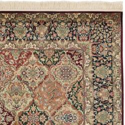 Asian Hand-knotted Royal Kerman Multicolored Wool Rug (12' x 18')