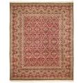 Asian Hand-knotted Royal Kerman Red Wool Rug (10' x 14')