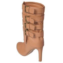 Hailey Jeans Co. Women's 'Lehi-44' Buckled Heeled Boots