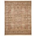 Asian Hand-knotted Royal Kerman Multicolored Wool Rug (9' x 12')