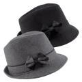 Hailey Jeans Co Women's Bow Accent Fedora