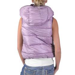 Hailey Jeans Co. Junior's Reversible Plush Sleeveless Jacket