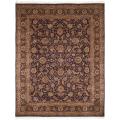 Asian Hand-knotted Royal Kerman Purple Wool Rug (8' x 10')