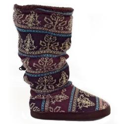 Muk Luks Moody Rose Vintage Toggle Slippers