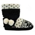 Muk Luks Ebony Classic Fur Wrapped Booties