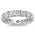 18k White Gold 4ct TDW White Diamond Ring (G-H, I1-I2)