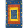Hand-knotted Gabeh Tempo Multi Wool Rug (3' x 5')