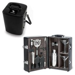 Picnic Time Arizona Cardinals Black Manhattan Cocktail Case