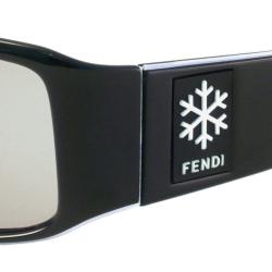 Fendi Men's FS5027 Wrap Sunglasses