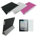 rooCASE Apple iPad 2 Slim Shell Back Case with Anti-glare Screen Protector