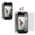 Premium HTC myTouch 4G Slide Clear Screen Protector (Pack of 2)