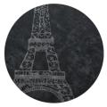 Handmade Luna Deco Kids Eiffel Tower Rug (6' Round)