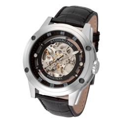 Stuhrling Original Men's Zeppelin 360 Automatic Skeleton Watch