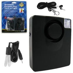 130 dB Personal and Door Alarm with Flashing Light