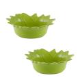 Appolia French Ceramic Lime Green Sunflower Bakeware Bowls (Set of 2)