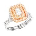 14k Two-Tone Gold 7/8ct TDW Diamond Ring (H, SI2)