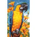 Wonderart Tropical Macaw 30x50 Latch Hook Kit