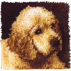 Caron Wonderart Puppy Love Latch Hook Kit 