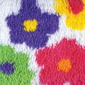 'Flowers' Shaggy Latch Hook Kit