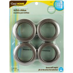Dritz Pewter Curtain Grommets (Pack of 8)