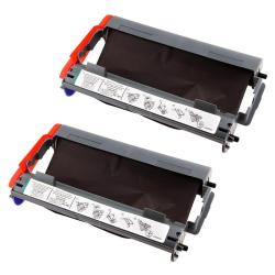Black Thermal Transfer Ribbon Cartridge for Brother PC301 (Pack of 2)