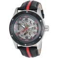 Akribos XXIV Men's Skeleton Automatic Strap Watch