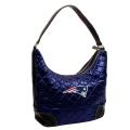 New England Patriots Quilted Hobo Handbag