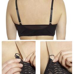 The Mini Cami Women's Leopard and Black Scallop Lace Mini Camisoles (Pack of 2)