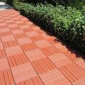 Casimir Wood 6 Straight Slat Design Composite Deck Tiles (Pack of 10)