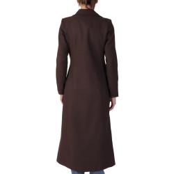 Adi Designs Junior's Full Length Wool Blend Coat