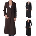 Adi Designs Junior's Full Length Wool Blend Coat