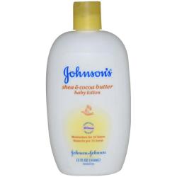 Johnson & Johnson Shea and Cocoa Butter 12-oz Baby Lotion