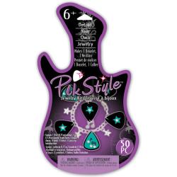 Pik Style Rock Star Aqua Stars Jewelry Kit 