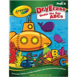 Dry-Erase Under The Sea ABCs Learning Activity Workbook-