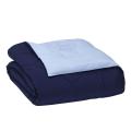 Microfiber Reversible Full/ Queen-size Down Alternative Comforter