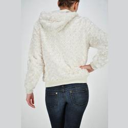 Tabeez Women's Faux Fur Hooded Jacket