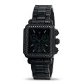 Michele Women's Deco Diamond Noir Watch