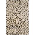More information on a blog about rugs Skin Leather Handmade Thornton Leather Rug (8'x10')