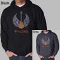 Los Angeles Pop Art Men's Freebird Hooded Sweatshirt
