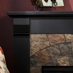 Stonegate Black Gel Fuel Fireplace