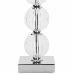 Indoor 1-light Glass Sphere Black/ White Shade Table Lamps (Set of 2)