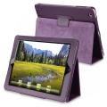 Premium Purple Leather Case for Apple iPad 2