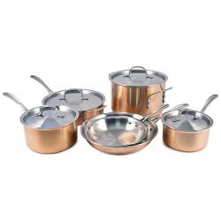 Calphalon Tri-ply Copper 10-piece Cookware Set