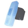 SKQUE Sandisk Sansa Express Blue Silicone Case with Armband